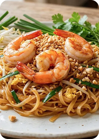 Pad Thai shrimp