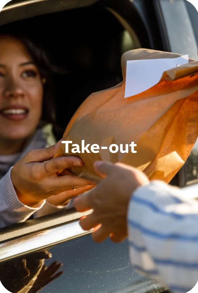 Take-out orders